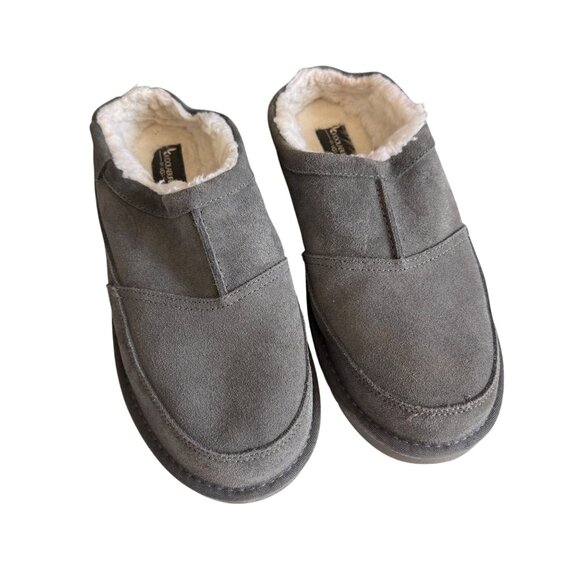 Koolaburra by UGG Men's Suede Slippers - Graisen Size 10 Gray - Picture 3 of 9